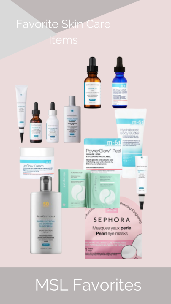5 favorite skincare products