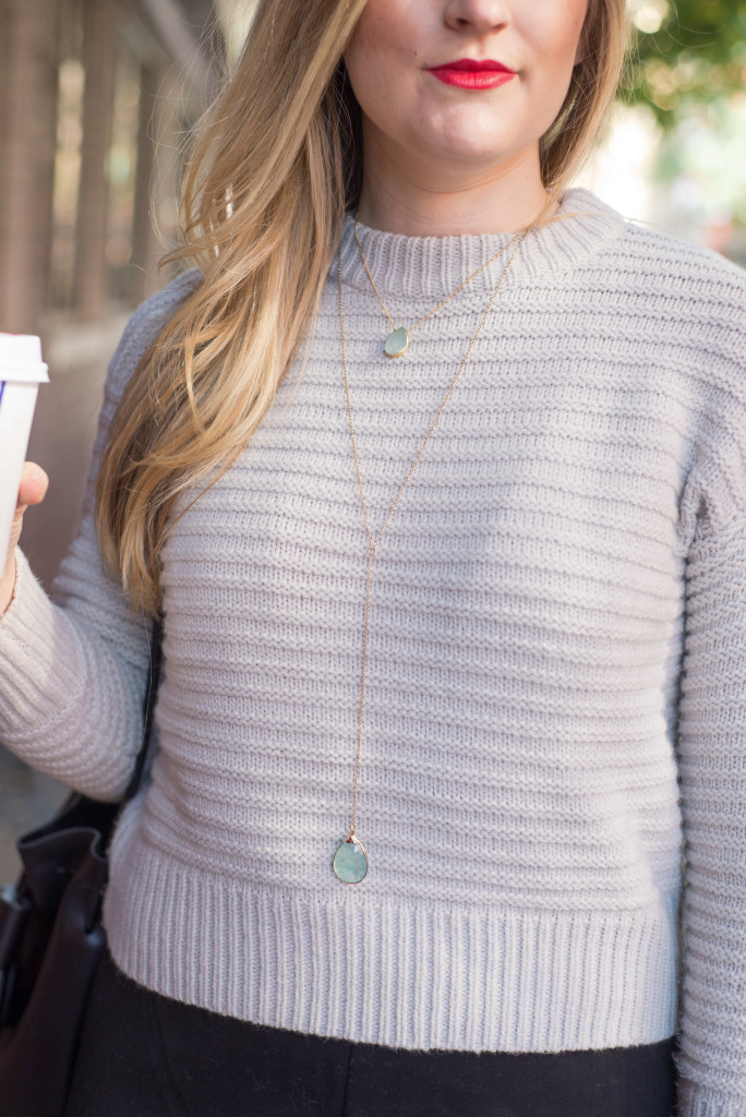 cozy sweaters and forever 21 culottes