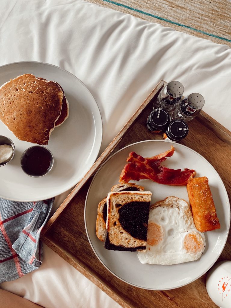 Breakfast in bed