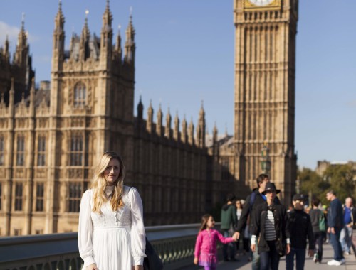 Big Ben London wearing Forever 21