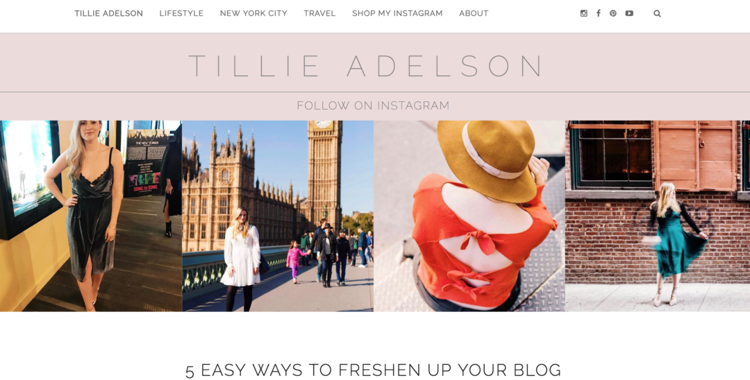 5 Easy Ways to Freshen Up Your Blog