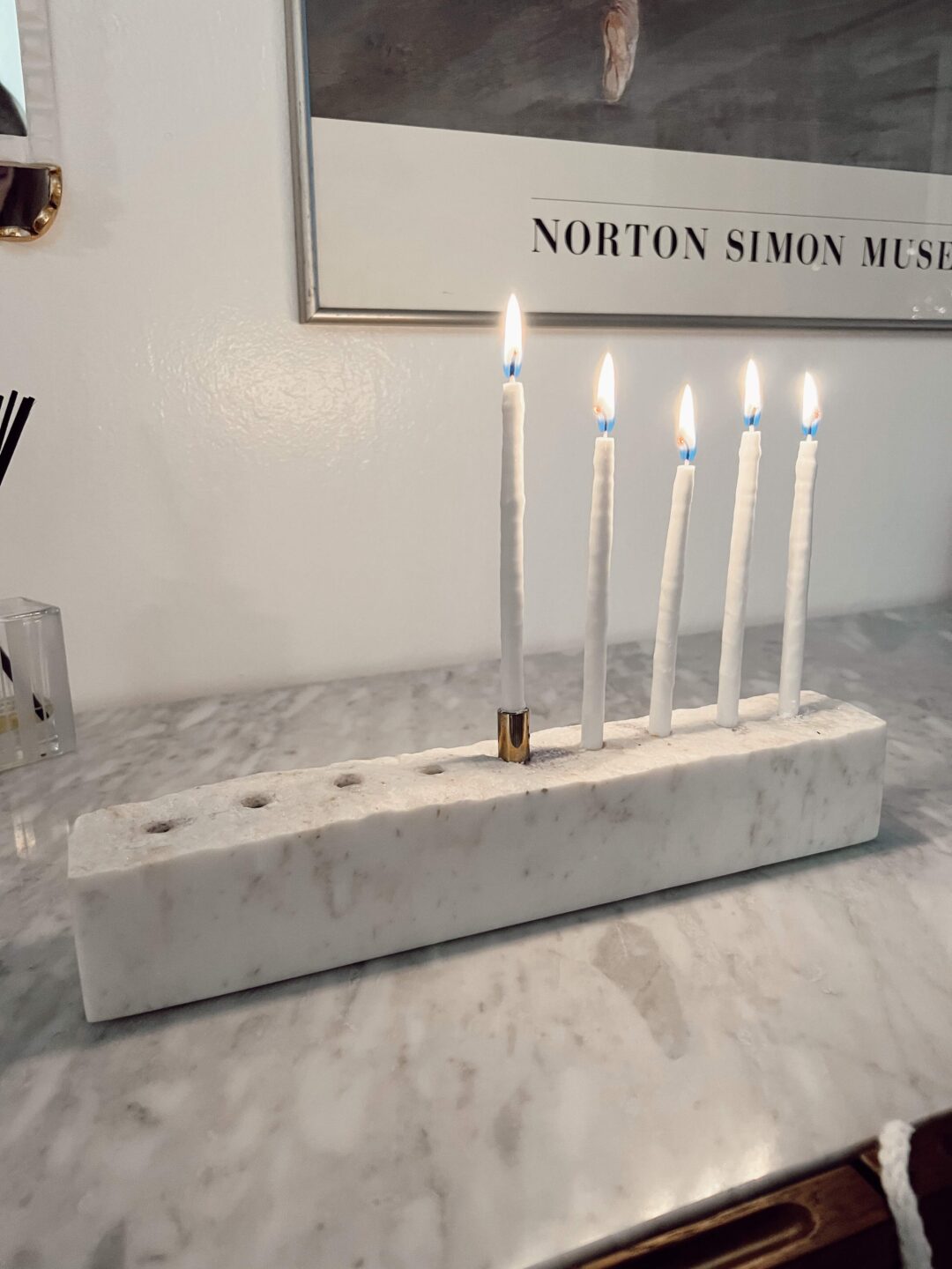 menorahs from west elm