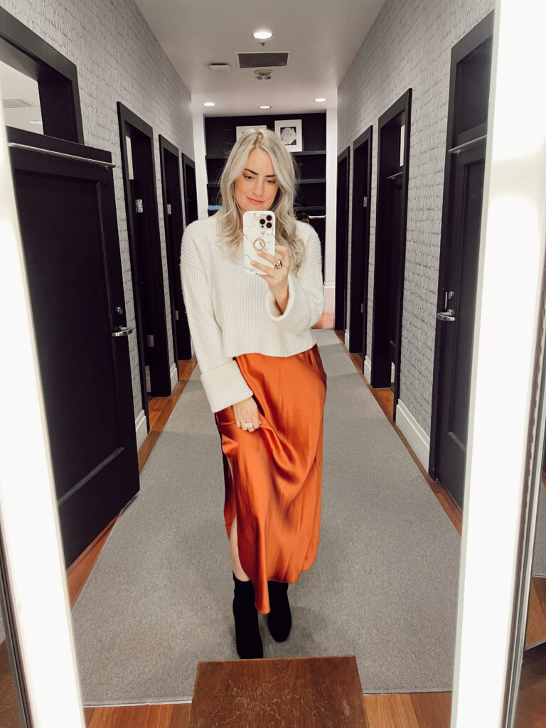 Slip Dress for Fall