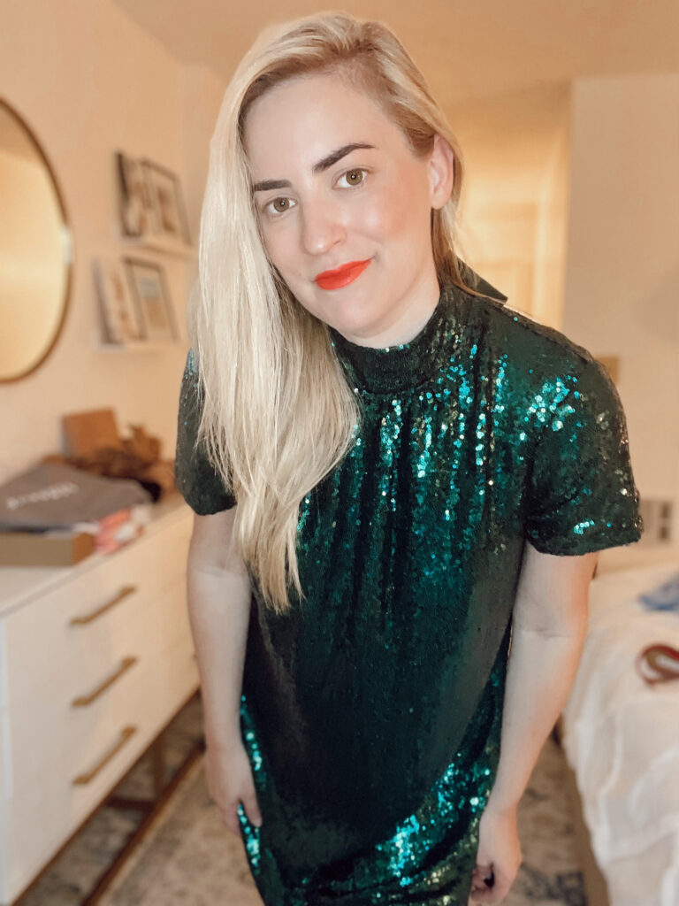 Cocktail Attire sequins