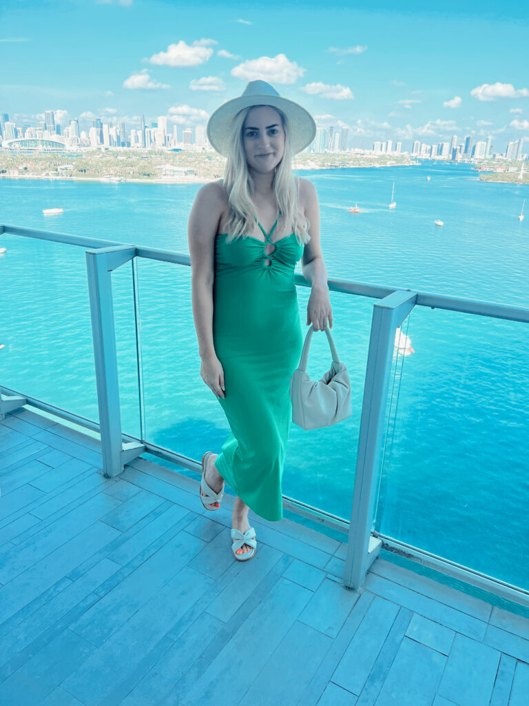 Red dress for a wedding