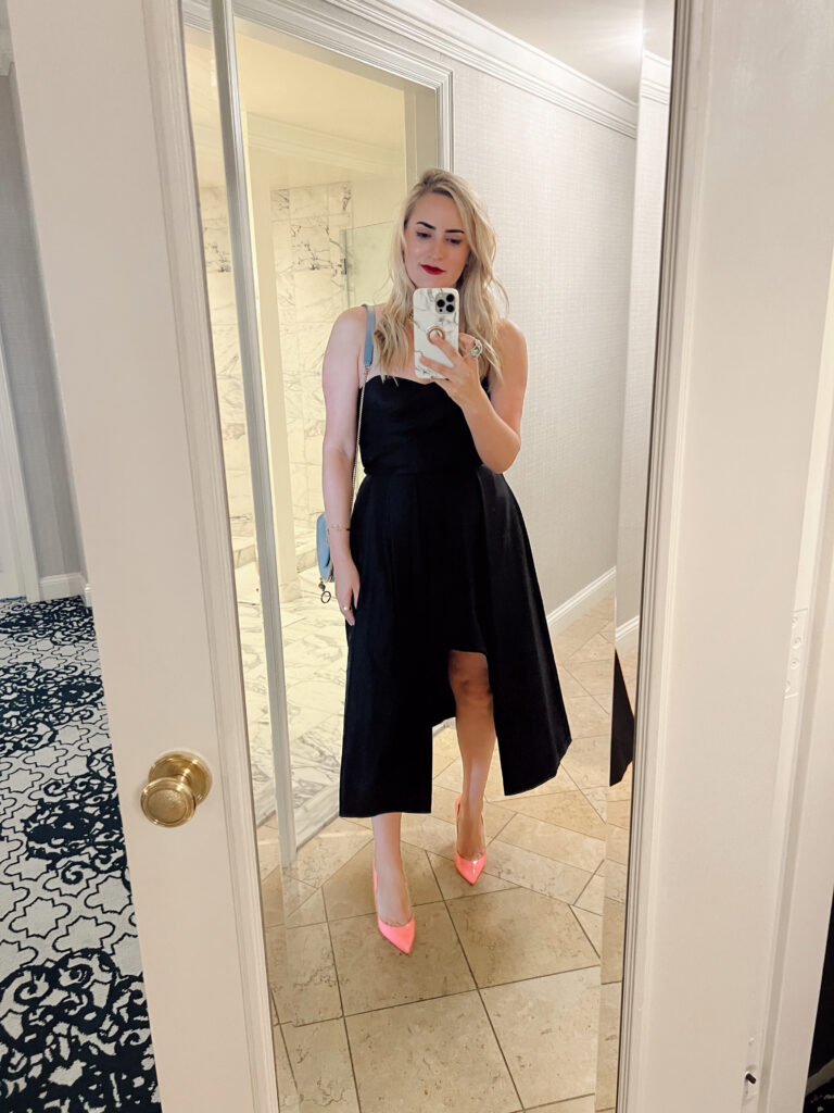 Black Halo Caine Dress for a wedding