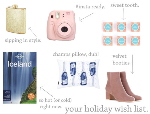 your holiday wish list