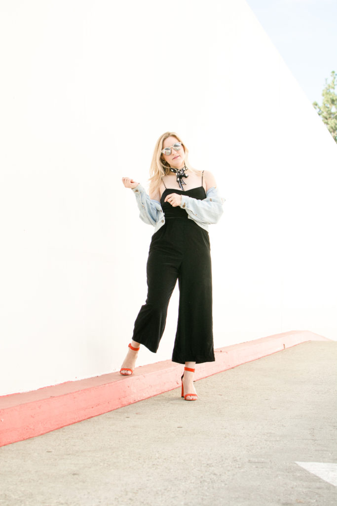 Black J. Crew Jumpsuit